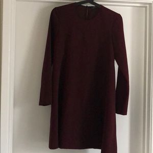 Burgundy Zara dress, size XS